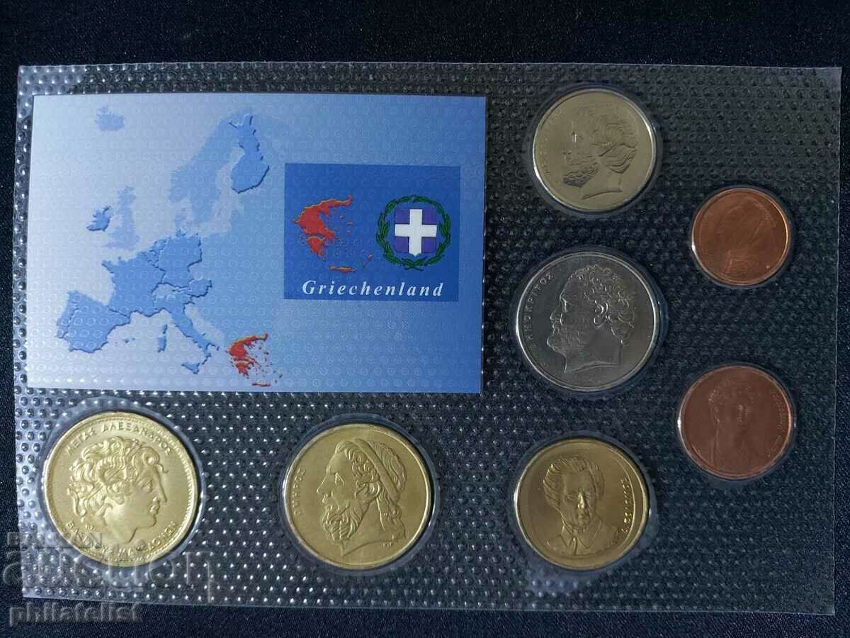 Auction Greece 2000 - Complete set of 7 coins Auction Greece 2000 - Complete set of 7 coins