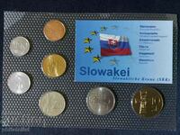 Set complet - Slovacia în coroane, 7 monede 2002-2007