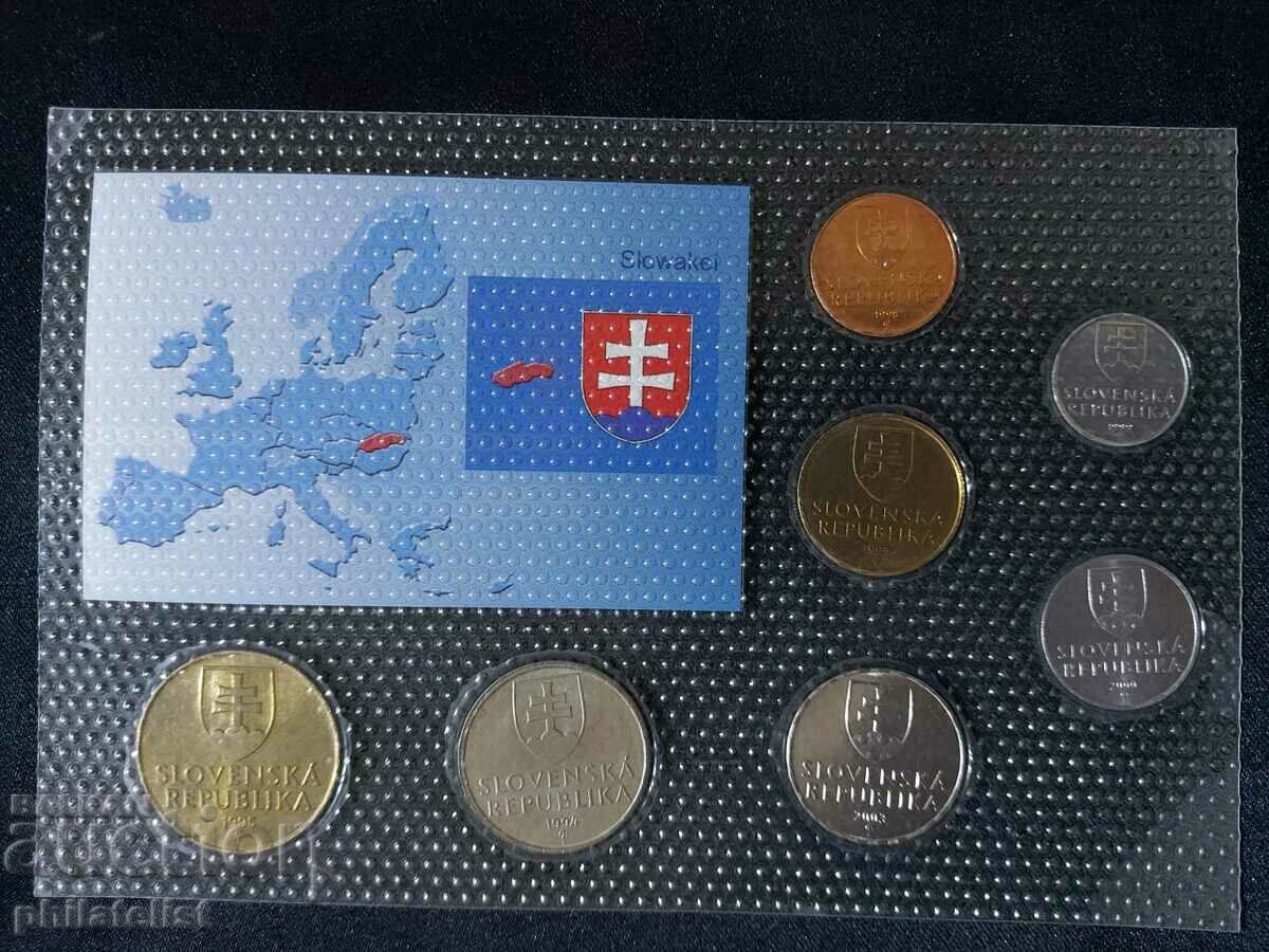 Auction Slovakia 1994 - 2003 - Complete set of 7 coins Auction Slovakia 1994 - 2003 - Complete set of 7 coins