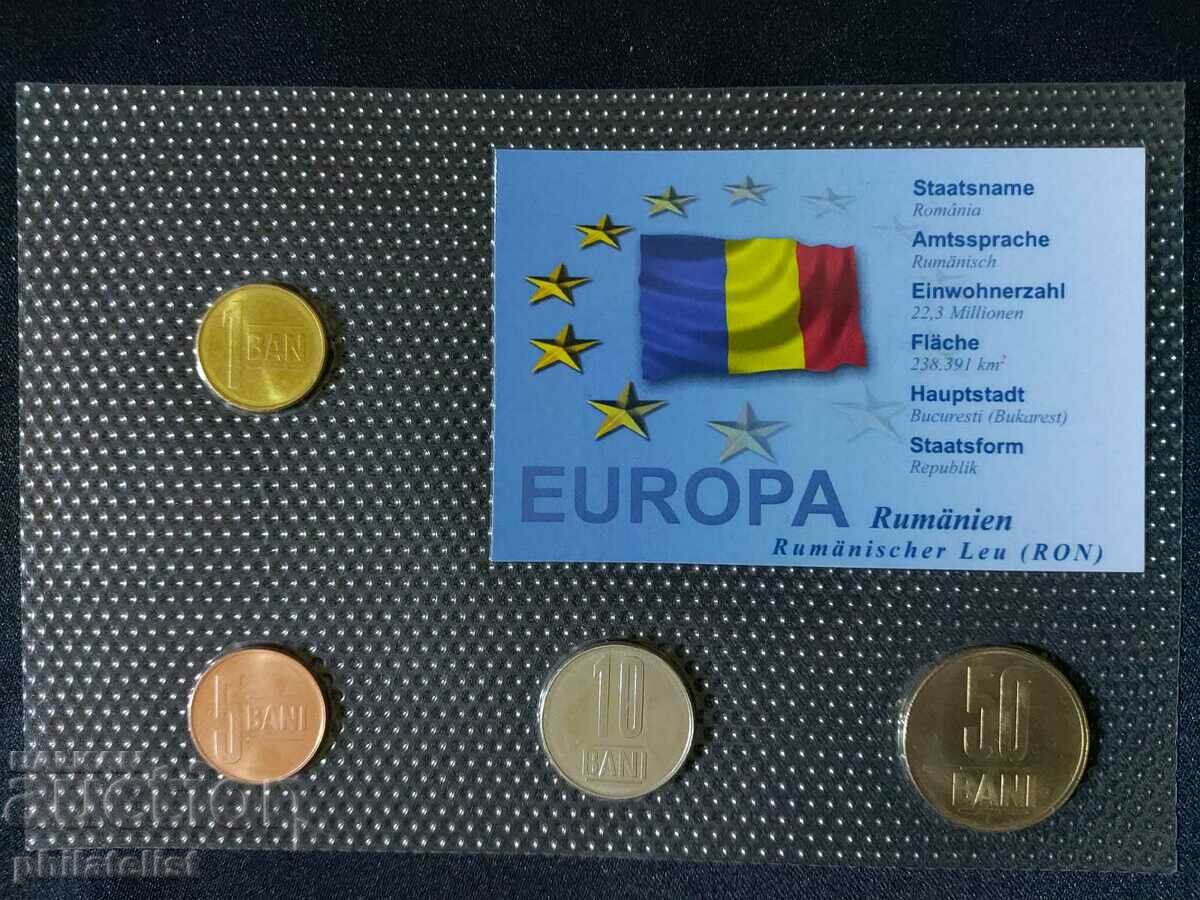 Ρουμανία 2006-2008 - Ολοκληρωμένο σετ 4 νομισμάτων