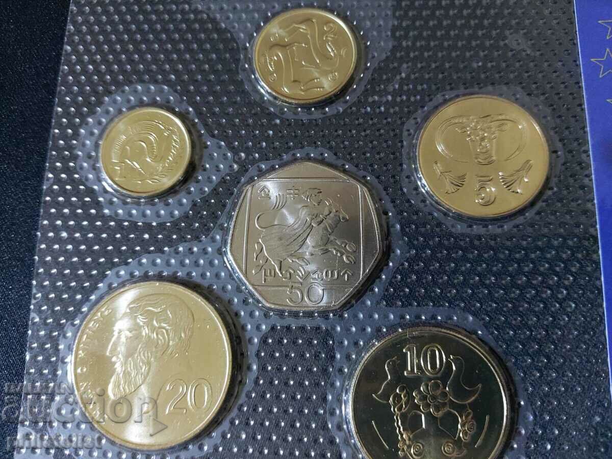 Complete set - Cyprus 2001-2003, 6 coins with price 22.00 BGN | € 11.25 Complete set - Cyprus 2001-2003, 6 coins with price 22.00 BGN | € 11.25