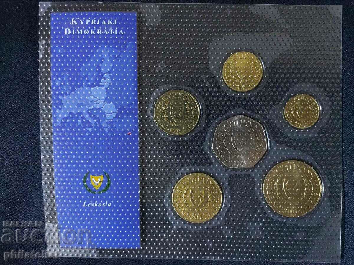 Auction Complete set - Cyprus 2001-2003, 6 coins Auction Complete set - Cyprus 2001-2003, 6 coins