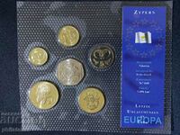 Set complet - Cipru 2001-2003, 6 monede