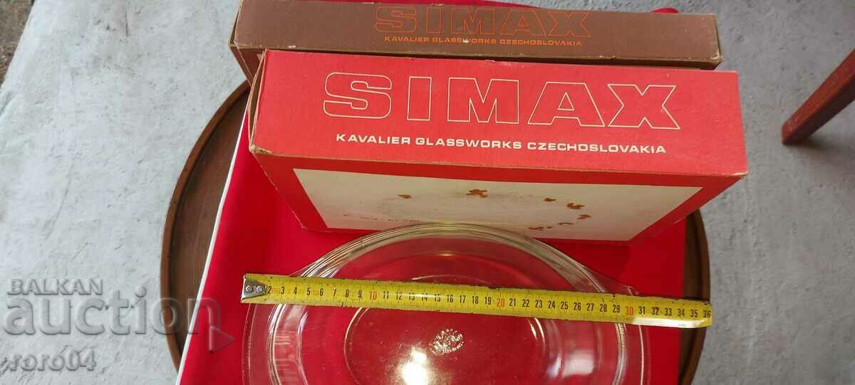Доставка на СТЪКЛЕНА ТЕНДЖЕРА SIMAX - ЧИСТО НОВA - NEW Доставка на СТЪКЛЕНА ТЕНДЖЕРА SIMAX - ЧИСТО НОВA - NEW