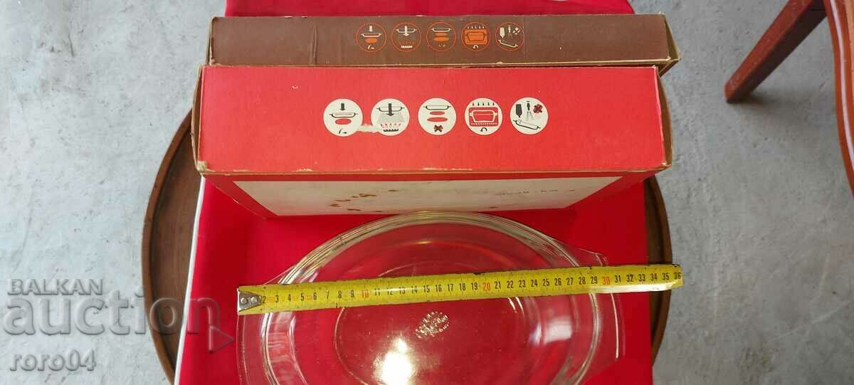 СТЪКЛЕНА ТЕНДЖЕРА SIMAX - ЧИСТО НОВA - NEW - 6 СТЪКЛЕНА ТЕНДЖЕРА SIMAX - ЧИСТО НОВA - NEW - 6