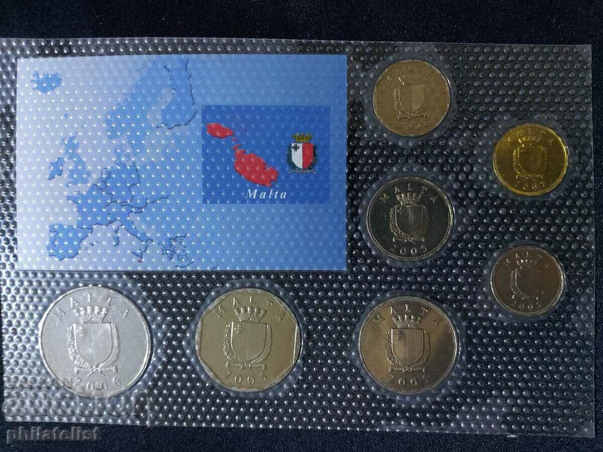 Delivery of Malta 2005-2007 - Complete set of 7 coins Delivery of Malta 2005-2007 - Complete set of 7 coins