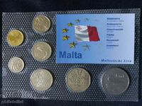 Малта 2005-2007 - Комплектен сет от 7 монети
