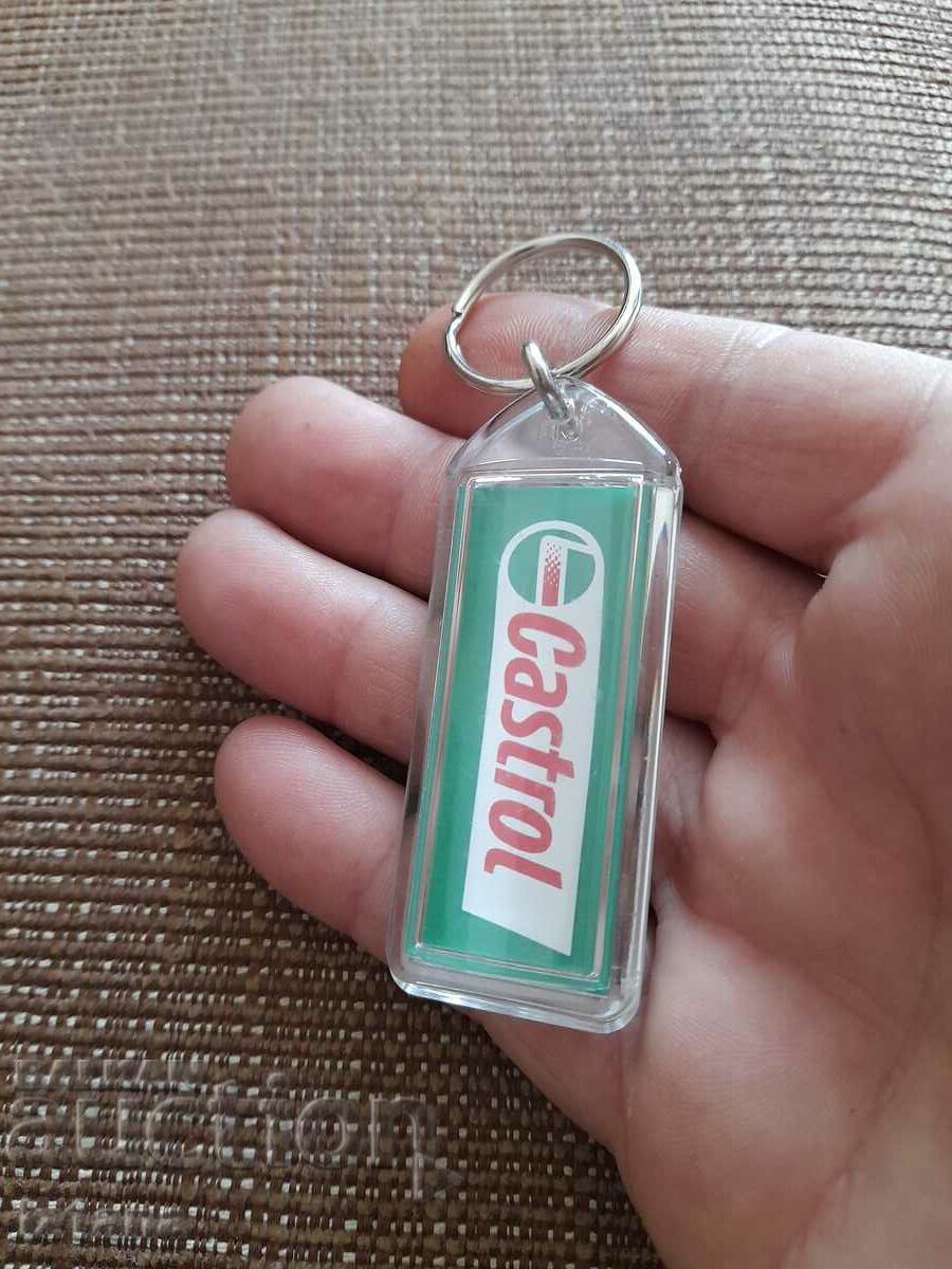 Old Castrol keychain with price 27.00 BGN | € 13.80