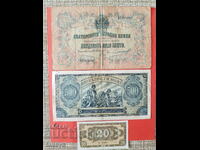 Lot of banknotes 1903-1950. Very good condition