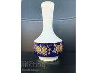 Echt Cobalt 22 karat gold porcelain marked vase