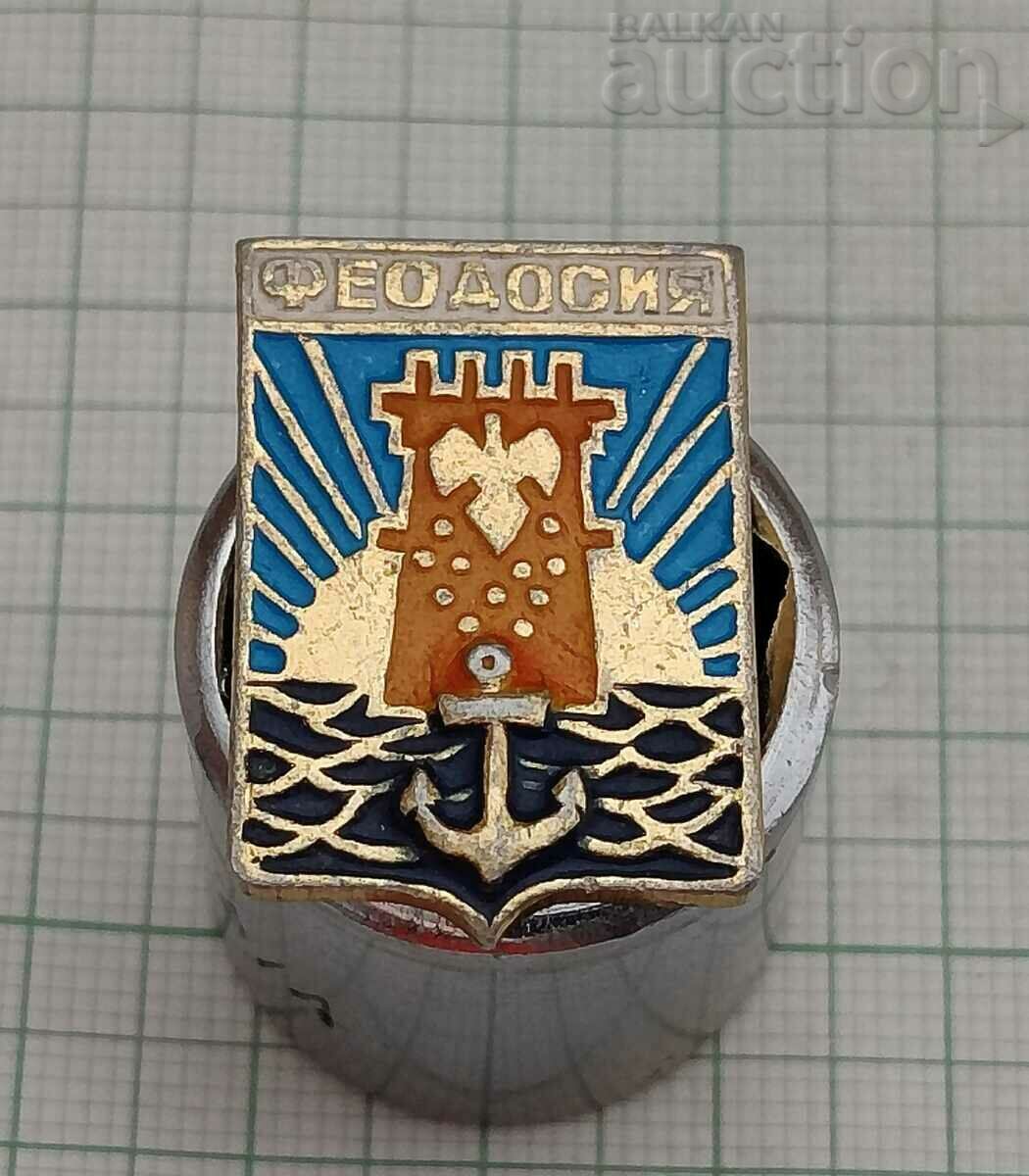 FEODOSIA CRIMEA COAT OF COAT BADGE