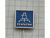 PENTACON DDR GERMANY BADGE