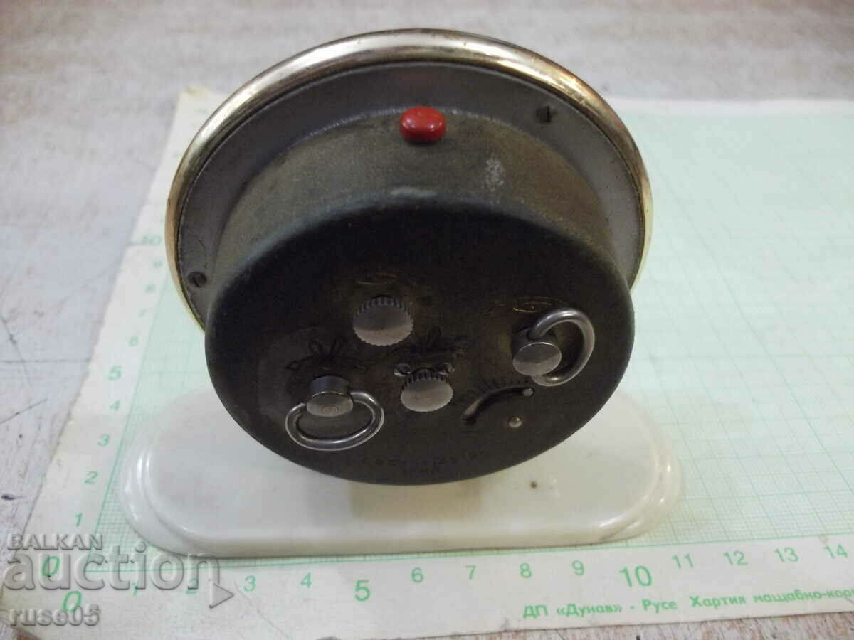 Auction Clock "SLAVA" mechanical desktop with alarm clock working - 6 Auction Clock "SLAVA" mechanical desktop with alarm clock working - 6