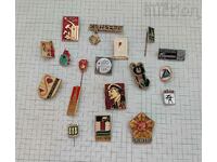 USSR BADGES MISCELLANEOUS LOT 18 NUMBER #3