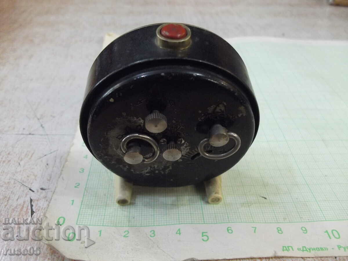 Auction Clock "SLAVA" mechanical desktop with alarm clock working - 8 Auction Clock "SLAVA" mechanical desktop with alarm clock working - 8