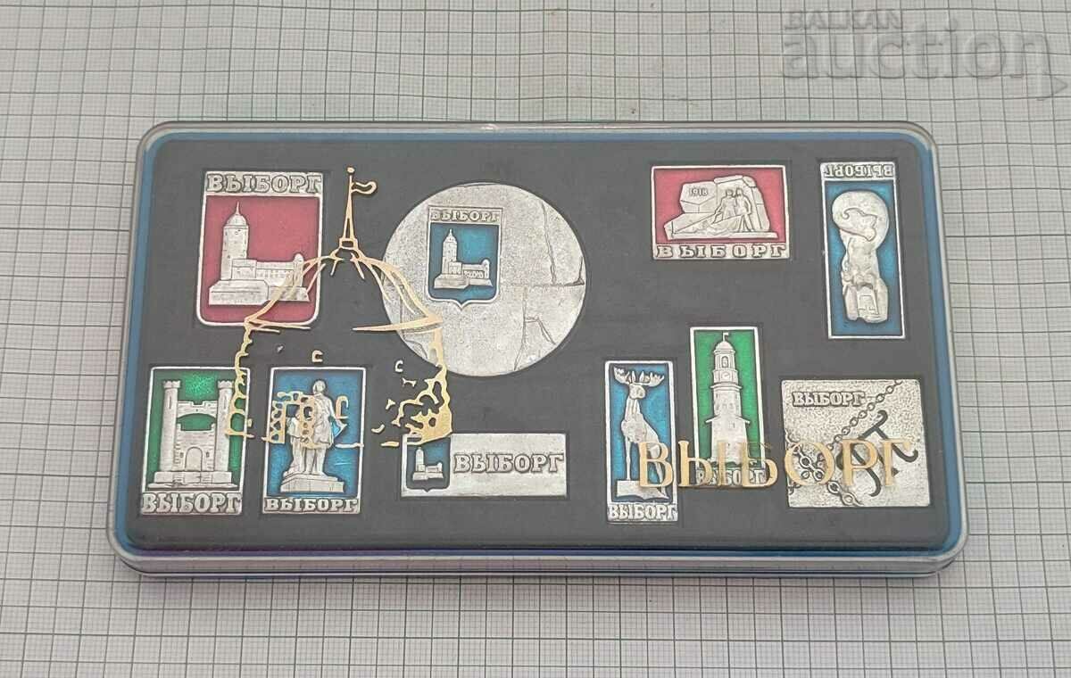 ΣΕΤ ΚΟΝΤΑΣ VYBORG USSR με τιμή 10.00 BGN | € 5.11 ΣΕΤ ΚΟΝΤΑΣ VYBORG USSR με τιμή 10.00 BGN | € 5.11