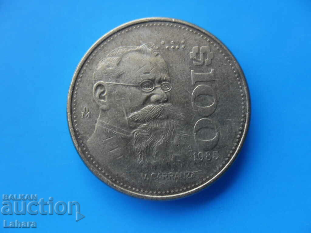 100 pesos 1985 Mexico