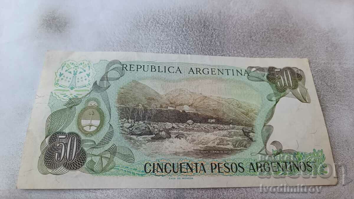 Argentina 50 pesos with price 3.65 BGN | € 1.87 Argentina 50 pesos with price 3.65 BGN | € 1.87