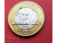 Белгия-1 евро 1997-пробно