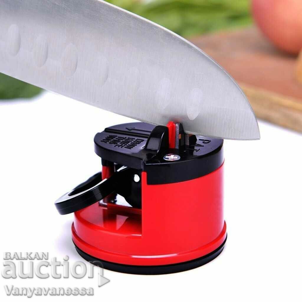Sharpener for kitchen appliances, knives and scissors