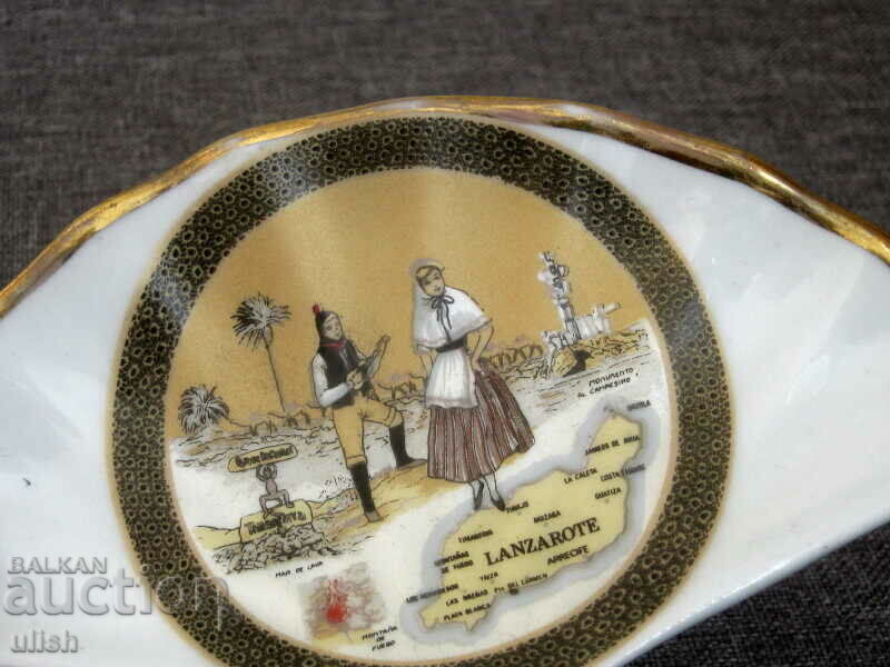 Δημοπρασία Αναμνηστικό από πορσελάνη Επιτραπέζιο ειδώλιο Lanzarote Ισπανίας