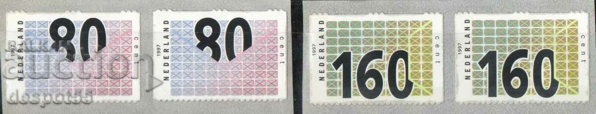 1997. The Netherlands. Business brands. Self-adhesive.