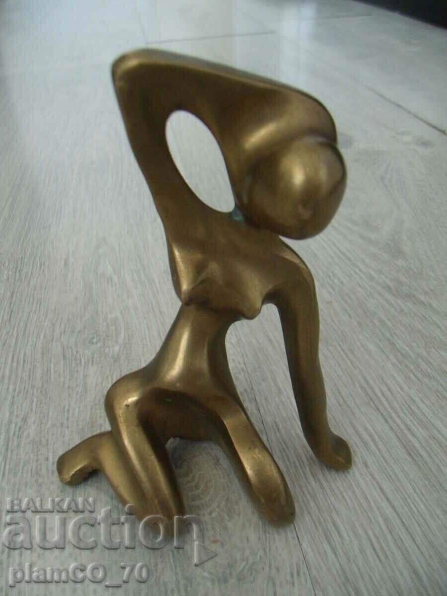 No.*7620 old bronze figure / statuette / plastic - 5 No.*7620 old bronze figure / statuette / plastic - 5