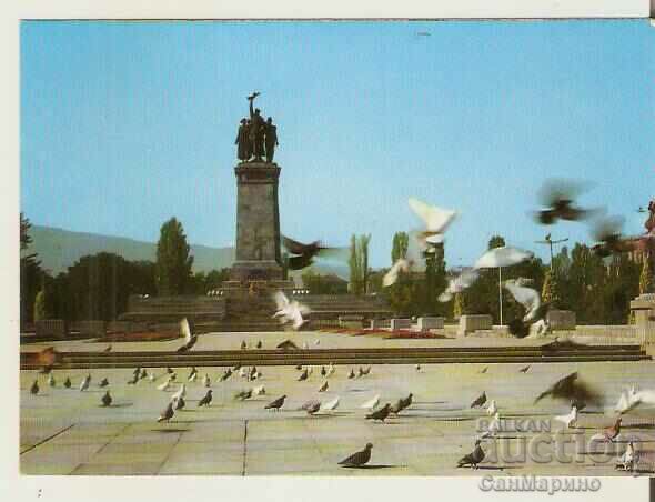 Card Bulgaria Sofia Monumentul Armatei Sovietice 2*