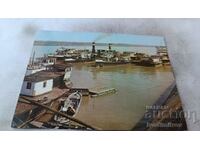 Postcard Ruse Port 1967