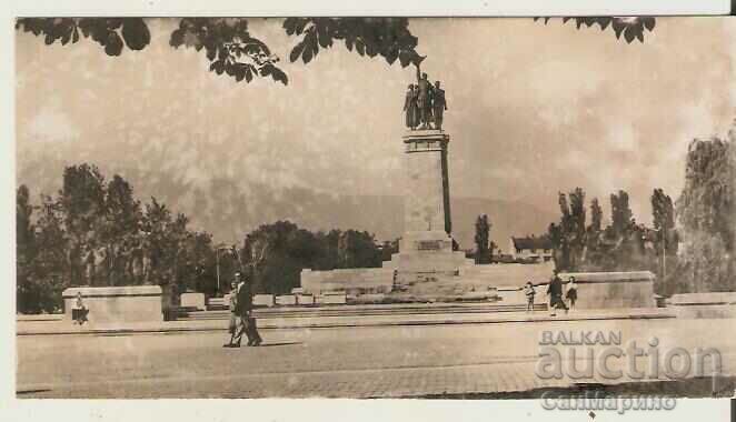 Card Bulgaria Sofia Monumentul Armatei Sovietice 4*