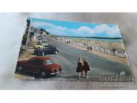 Пощенска картичка Le Crotoy La Promenade 1966