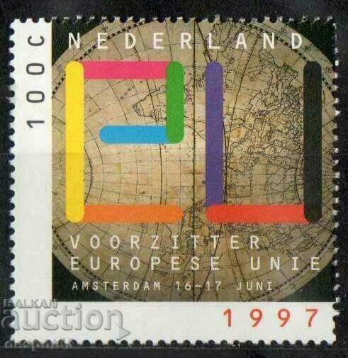 1997. Нидерландия. Холандско председателство на ЕС.
