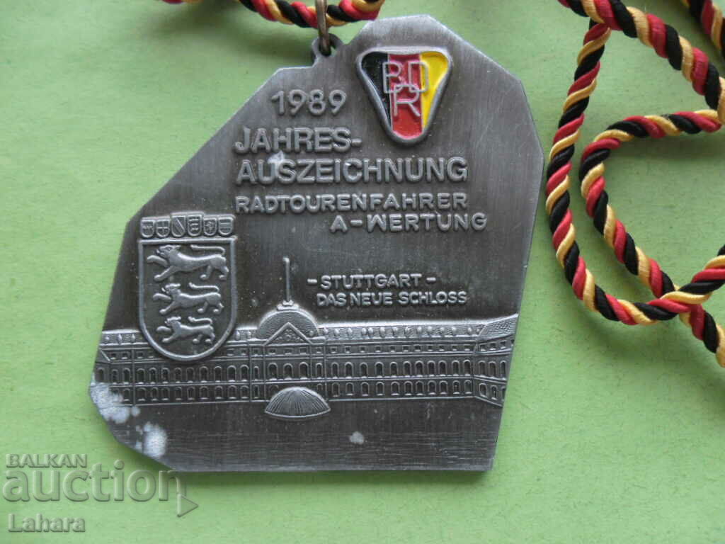 Medal Belgium 1989