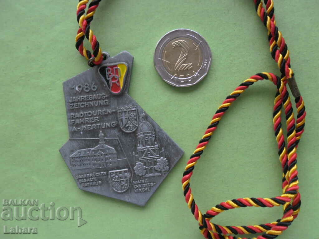 Medal Belgium 1986
