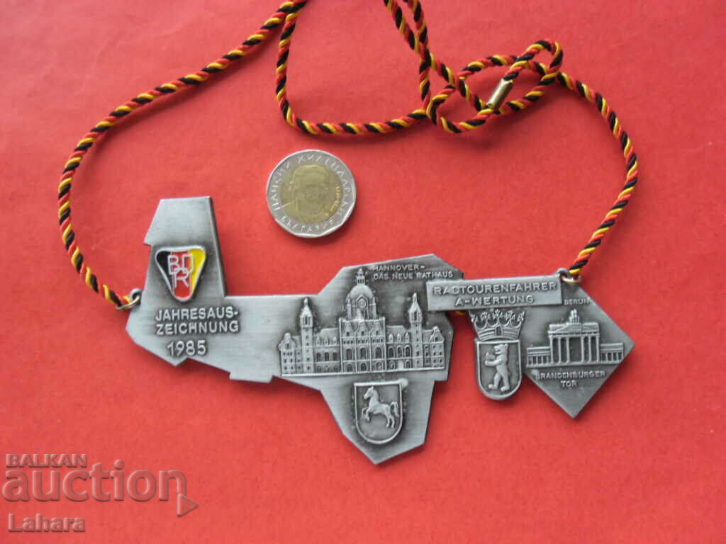 Medal Belgium 1985