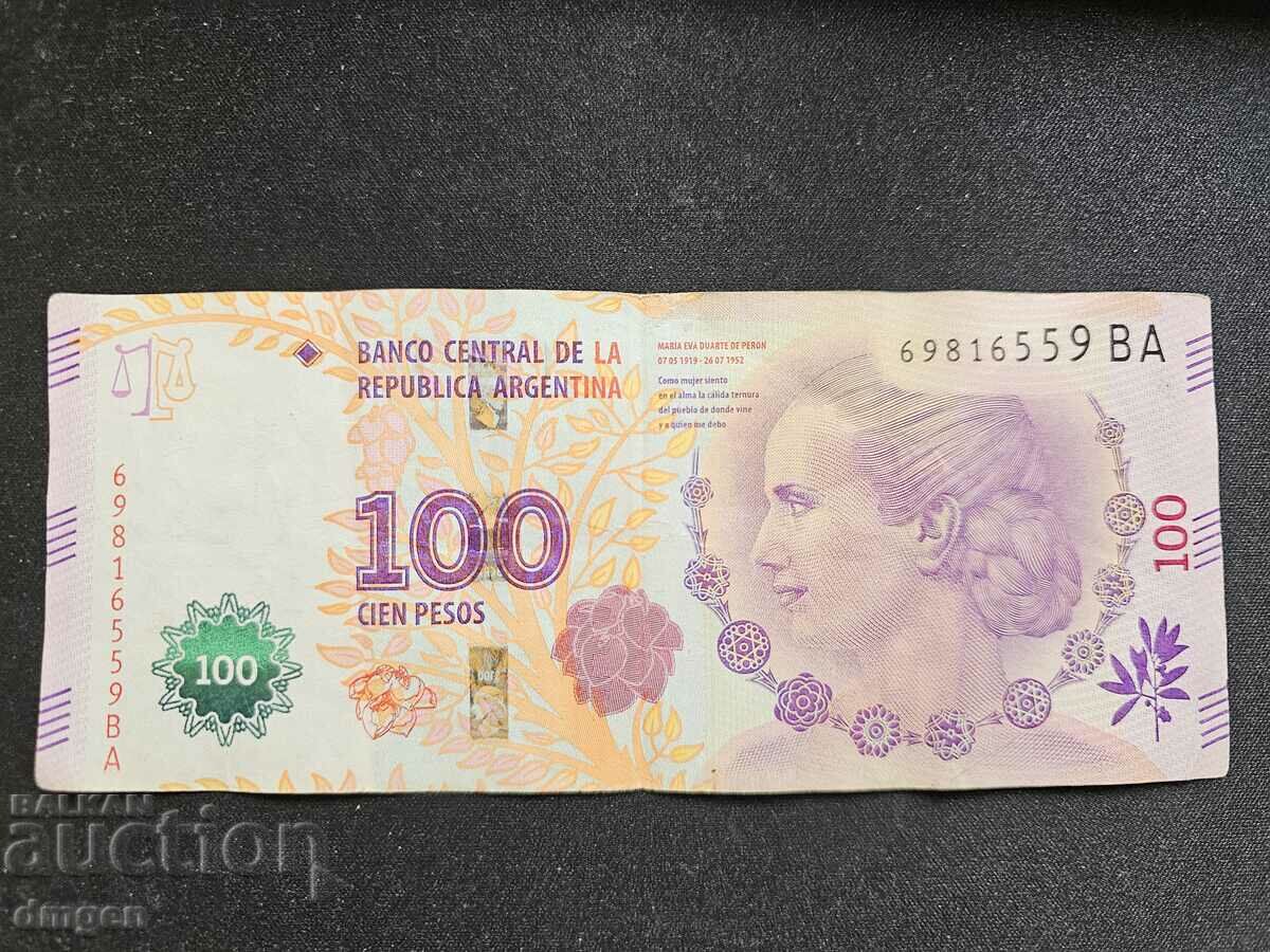 100 песо Аржентина