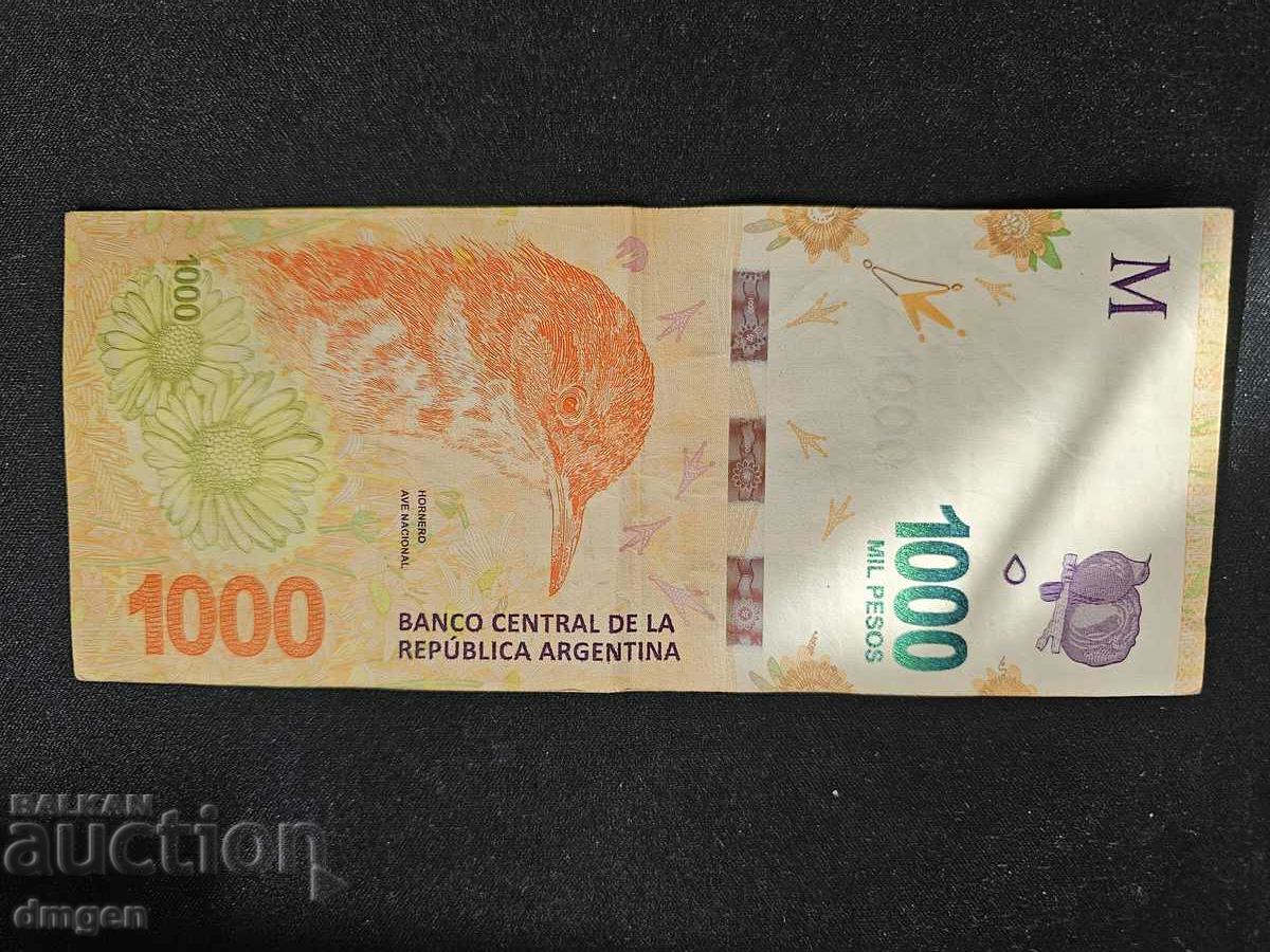 1000 πέσος Αργεντινή