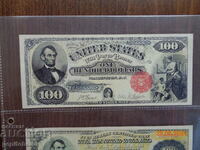 Bancnotă veche și rară din SUA - 1880. nota este o copie