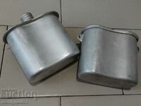 Soldier's food jug with kettle