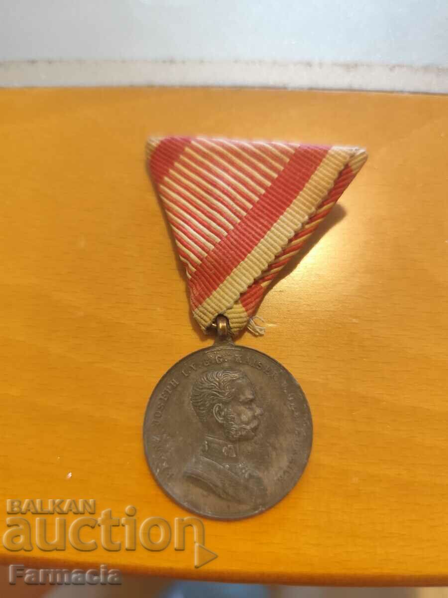 Αυστριακό χάλκινο μετάλλιο γενναιότητας