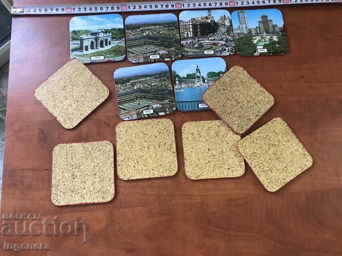 Delivery of COATS FOR BEER GLASS CORK-12 PCS. MADRID CORK NEW Delivery of COATS FOR BEER GLASS CORK-12 PCS. MADRID CORK NEW