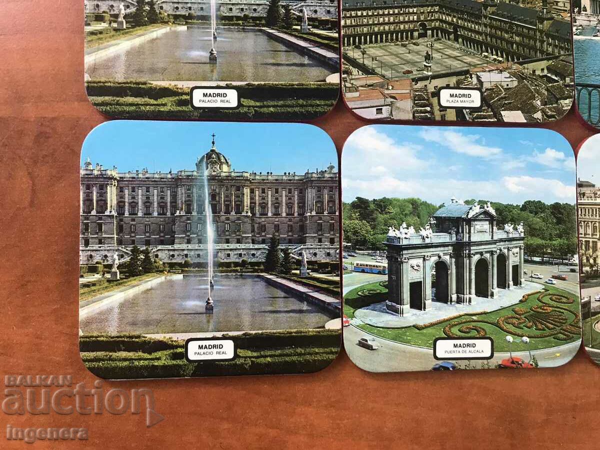 COATS FOR BEER GLASS CORK-12 PCS. MADRID CORK NEW - 6 COATS FOR BEER GLASS CORK-12 PCS. MADRID CORK NEW - 6