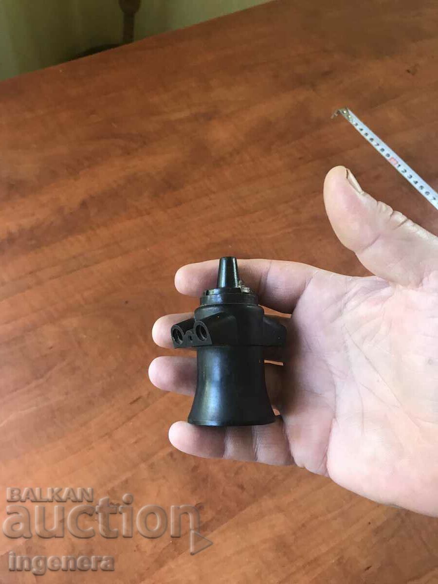 SOCKET CONTACT DOUBLE BAKELITE OLD with price 19.00 BGN | € 9.71 SOCKET CONTACT DOUBLE BAKELITE OLD with price 19.00 BGN | € 9.71