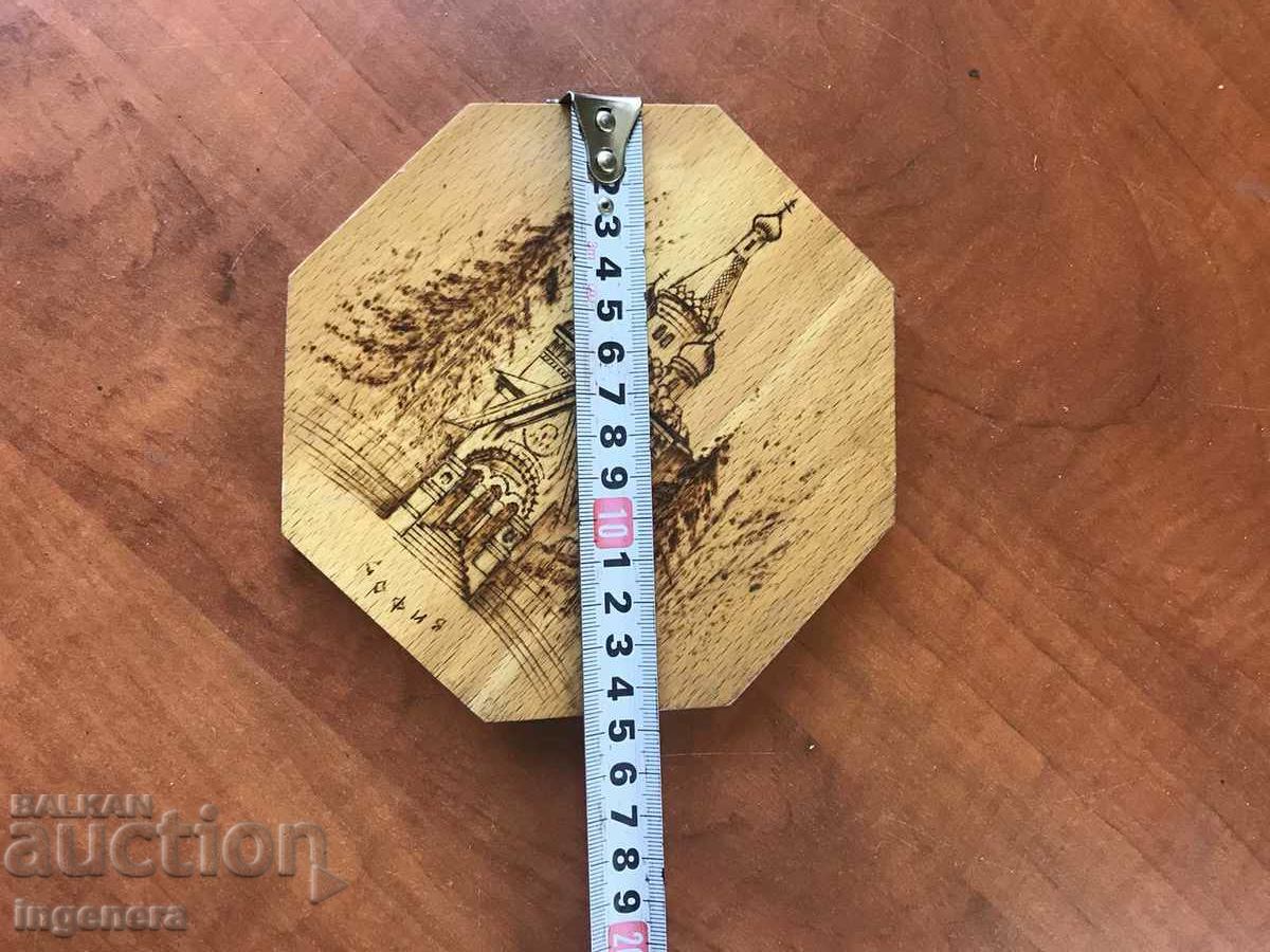 Delivery of PANEL WOOD PYROGRAPH-CHURCH "ST. NICHOLAI"-SOFIA