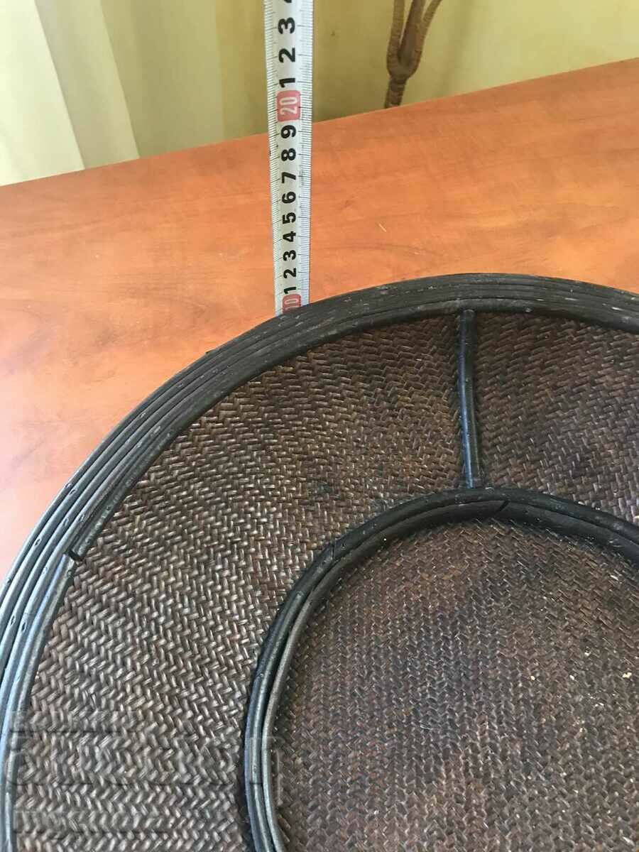 Auction PANER WOOD BRAID RATTAN FRUCTIERA HUGE Auction PANER WOOD BRAID RATTAN FRUCTIERA HUGE