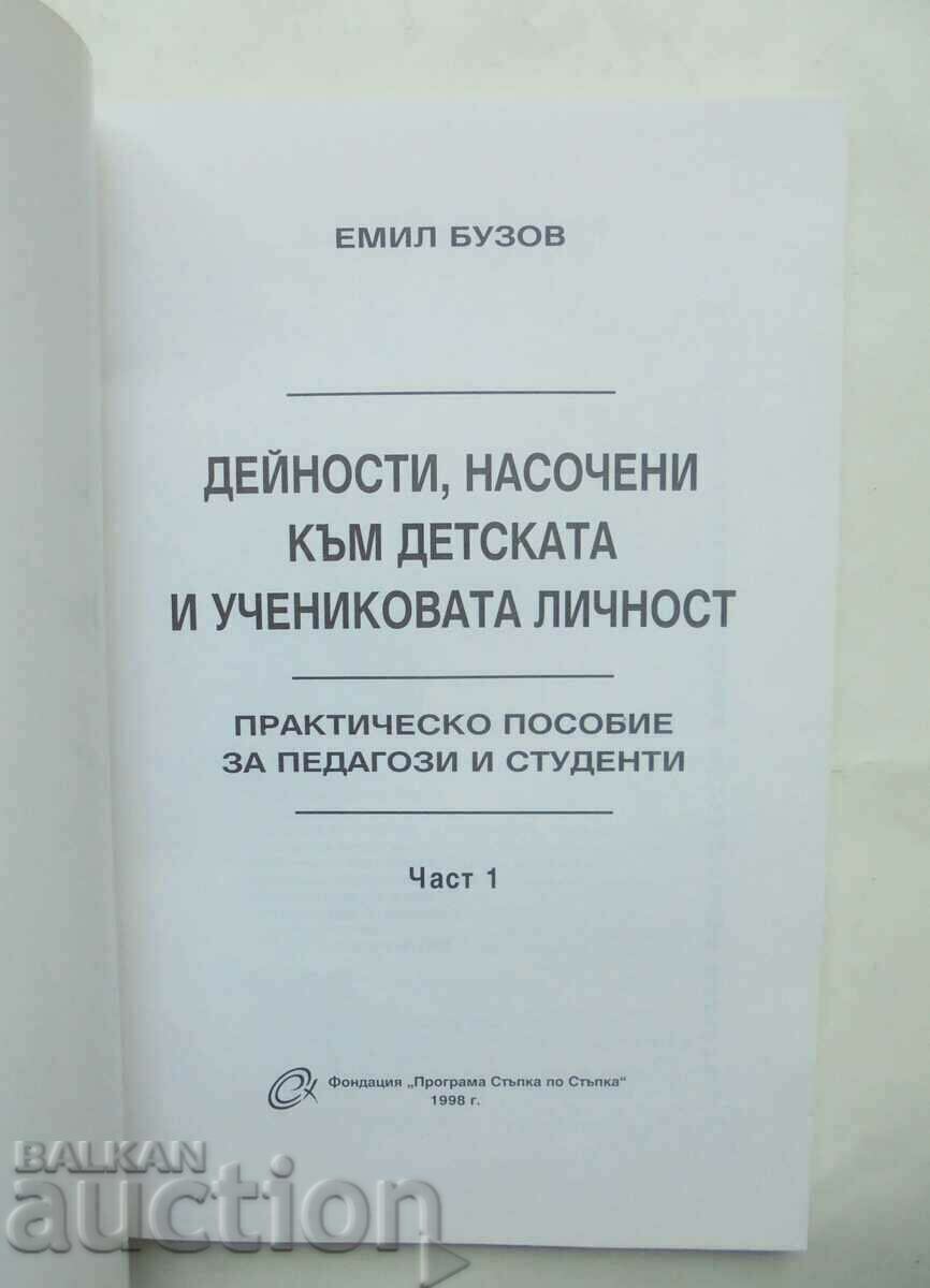 Activities aimed at children... Emil Buzov 1998 with price 48.00 BGN | € 24.54 Activities aimed at children... Emil Buzov 1998 with price 48.00 BGN | € 24.54