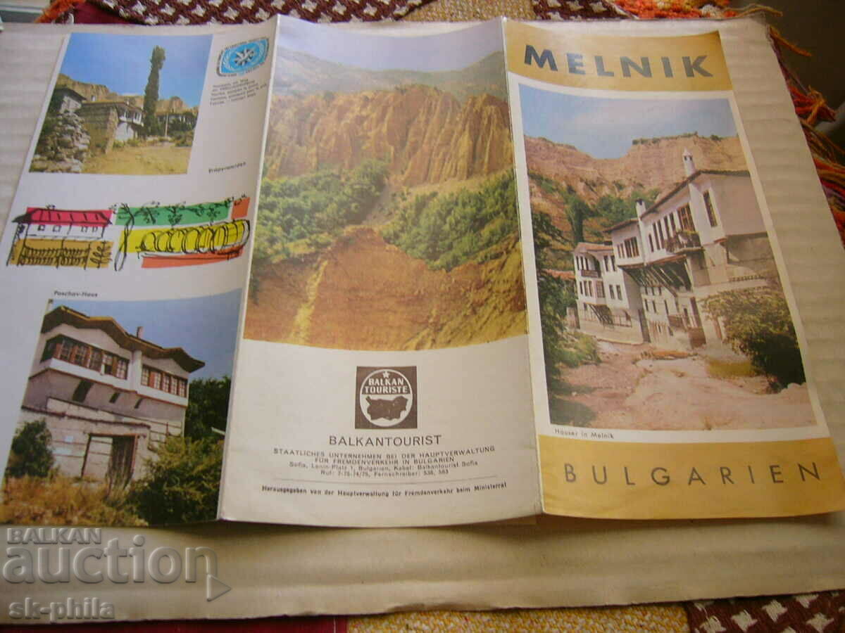 Broșură veche - Melnik