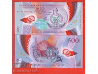 VANUATU VANUATU 500 Vatu issue 2014 II UNC POLYMER
