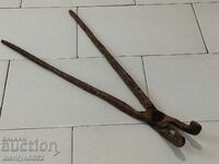 Стари ковашки клещи, керпедени, ковано желязо