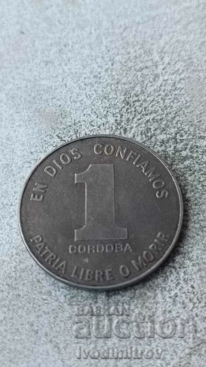 Nicaragua 1 Cordoba 1984